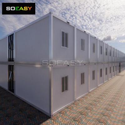utilizzare la casa container prefabbricata flat pack per la casa container per costruire un hotel container prefabbricato
