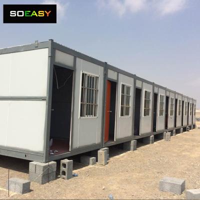 casa container modulare con cabina a energia solare container pieghevole casa prefabbricata/casetta/casetta per campo di lavoro/hotel/ufficio/alloggio per lavoratori
