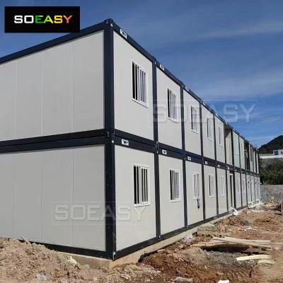 2022 Cina Modulare Edificio Per Uffici Cabina Portatile Piccolo Prezzo Di Fabbrica Flat Pack Container House di alta qualità
