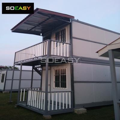 Design personalizzato casa prefabbricata a costruzione rapida 20 piedi 40 piedi casa container pieghevole modulare campeggio pieghevole piccola casa container piccola casa
