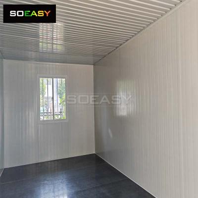 Contenitore modulare prefabbricato per casa container staccabile da 20 piedi, dormitorio di lavoro mobile, campo
    