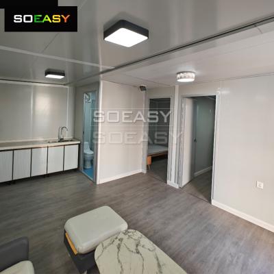 Buon prezzo Casa container espandibile Mobile pieghevole temporaneo Modulare Saldatura prefabbricata Casa container standard prefabbricata di lusso