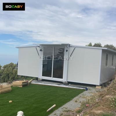 Casa container espandibile pieghevole portatile prefabbricata di lusso Villa casa da 40 piedi