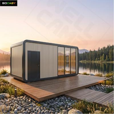 Apple Cabin Luxury Prefab Modular House for Coastal Resort Living in vendita