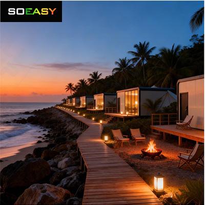 Apple Cabin, casa prefabbricata modulare di lusso per la vita in resort costiero