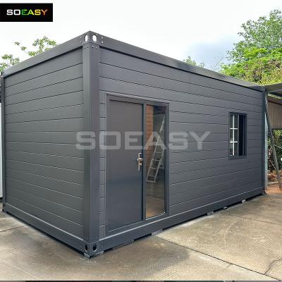 SOEASY Casa container di lusso smontabile per alloggi di gestione di campi minerari, villa, casa vacanze 3,3 m*6 m*3 H