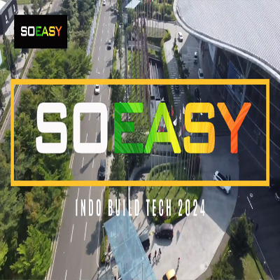 Azienda SOEASY all'EXPO della tecnologia edilizia in Indonesia