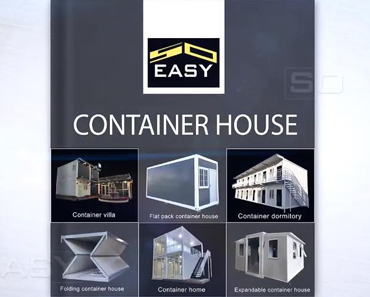 serie di case container così facili per campo di lavoro, ufficio, ospedale, scuola, camera di isolamento